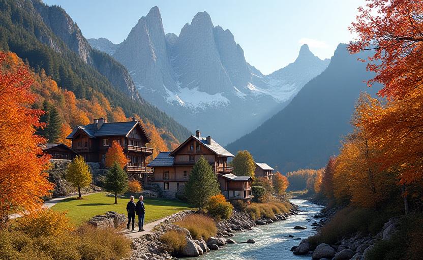 Villaggi alpini Dolomiti accessibili