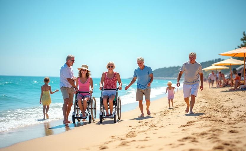 Vacanza mare multigenerazionale accessibile
