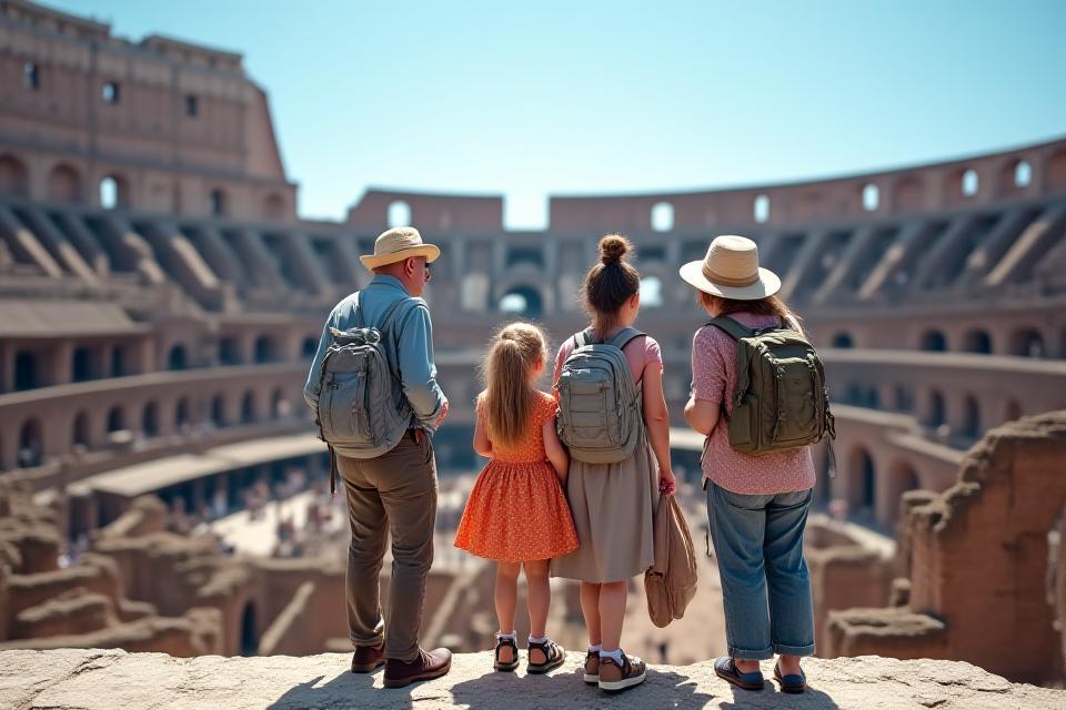 Nonni e nipoti tour Roma