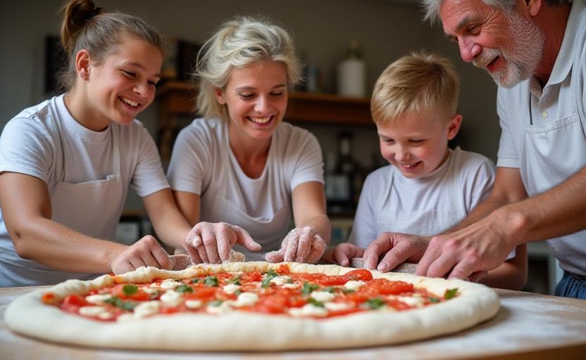 Tre generazioni corso pizza Napoli